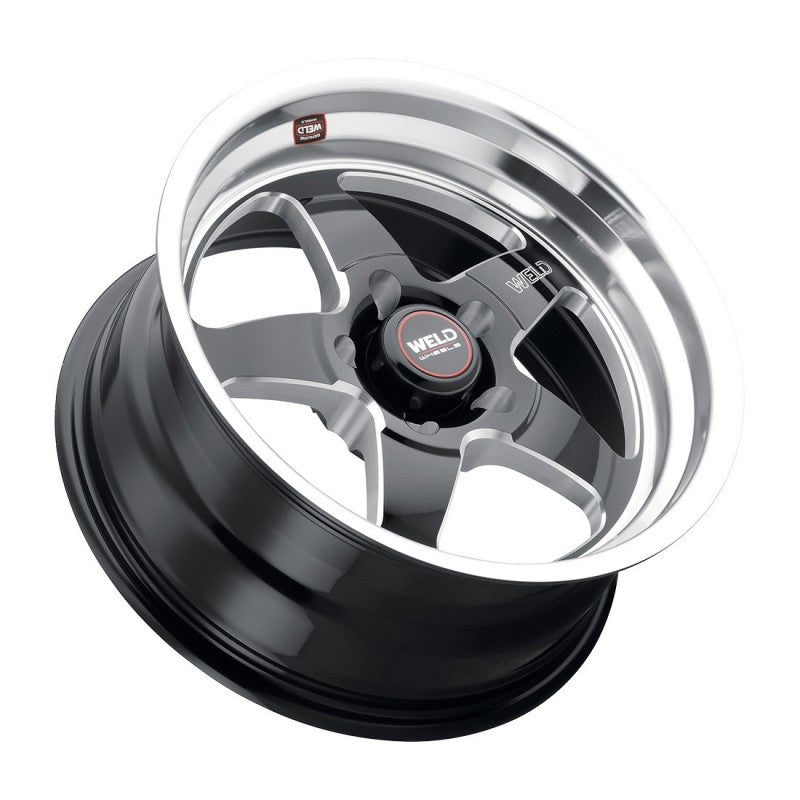 Weld S155 17x10 Ventura Drag 5x120 ET42 BS7.25 Gloss BLK MIL
