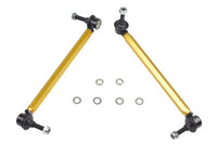 E9X E8X Whiteline Sway Bar Link Kit; Heavy Duty; Adjustable Steel Ball